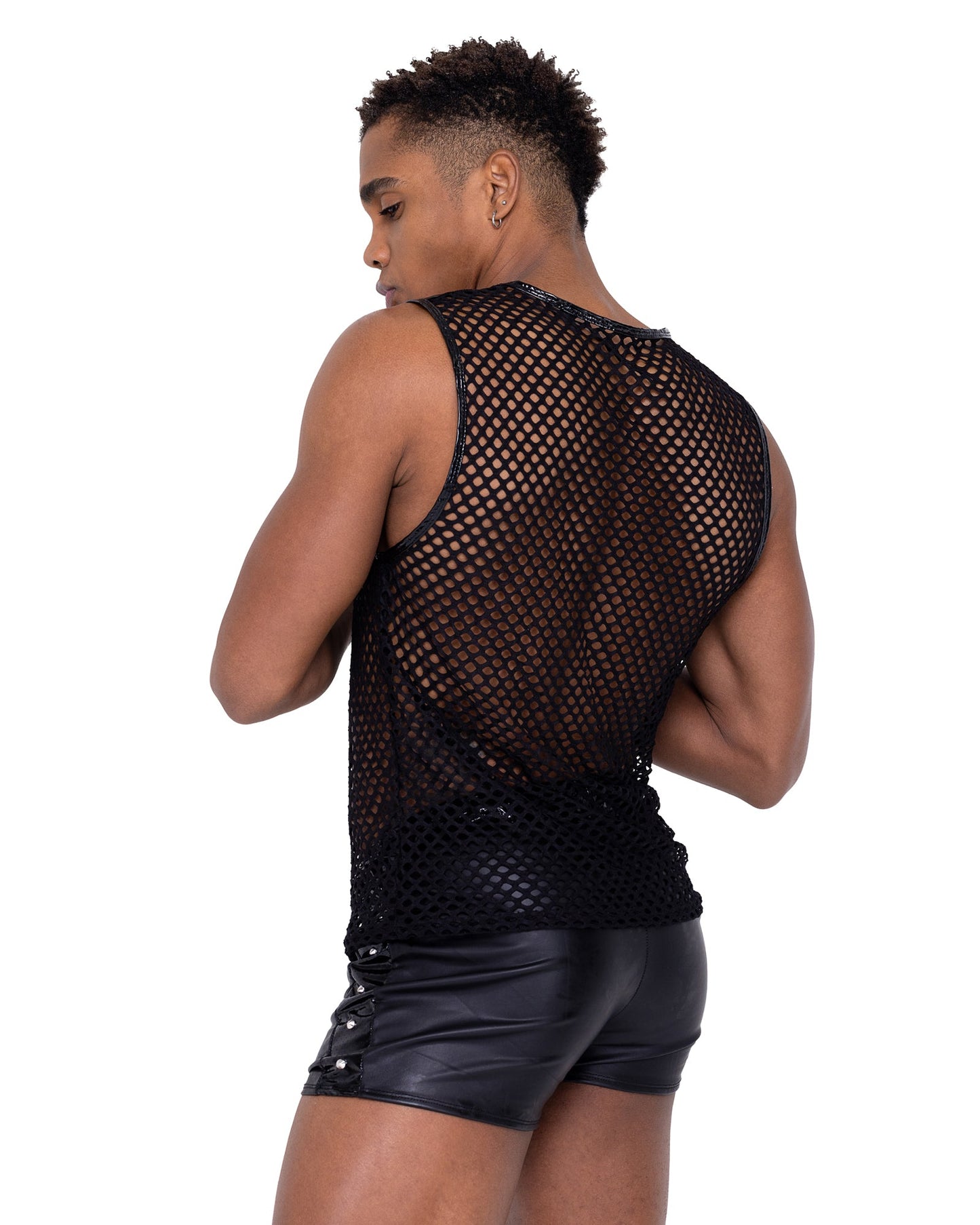 6330 - Men’s Fishnet Tank Top