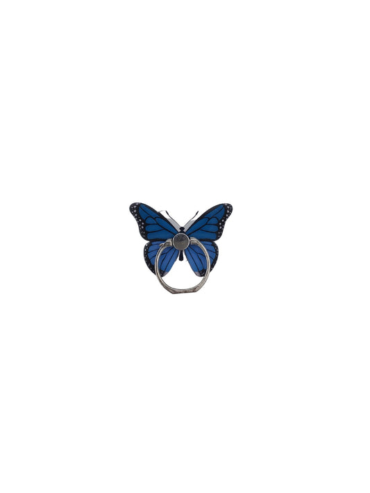 Butterfly Phone Ring Blue