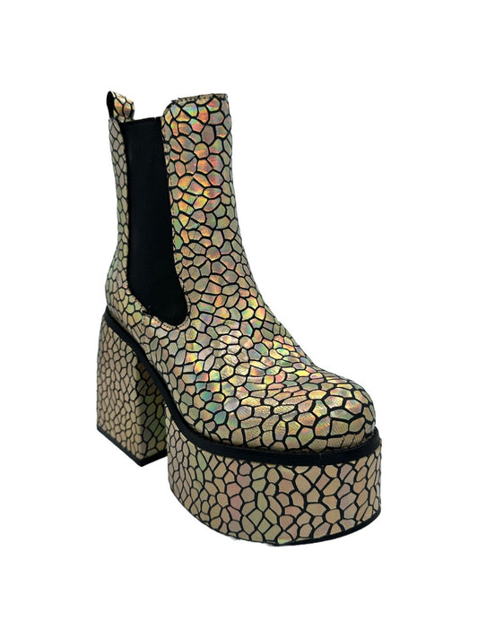 Croc Platform Boots