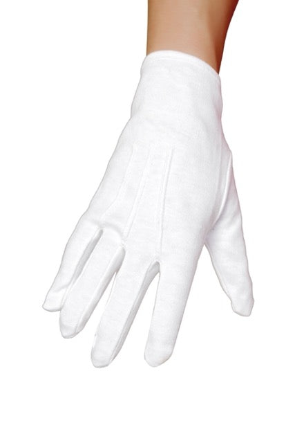 GL102 White Gloves White One Size