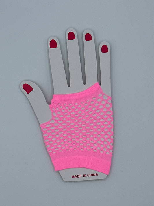 Fingerless Hand Gloves  B Pink