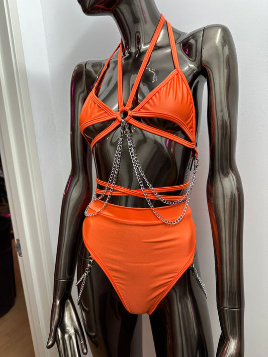 Chain Bottoms Orange