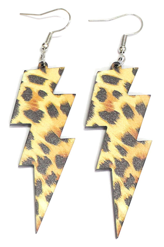 Cheetah Lightning Earrings