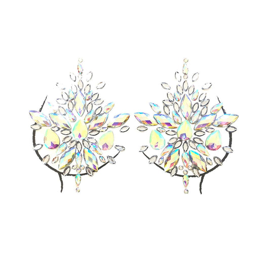 Rhinestone Firework Body Jewels