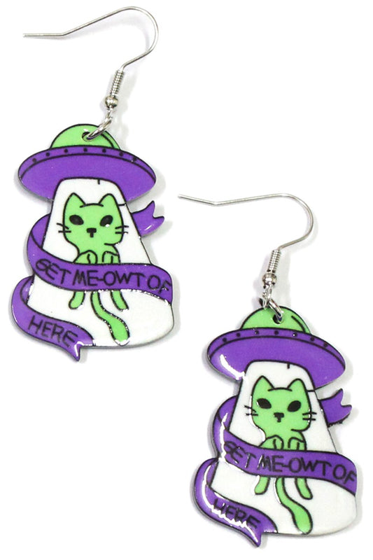 Get Me-Owt Earrings