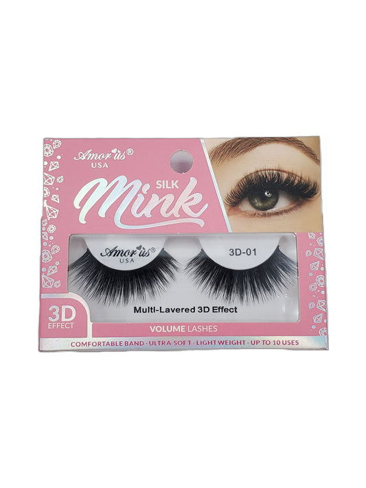 Silk Mink Lashes 3D-01