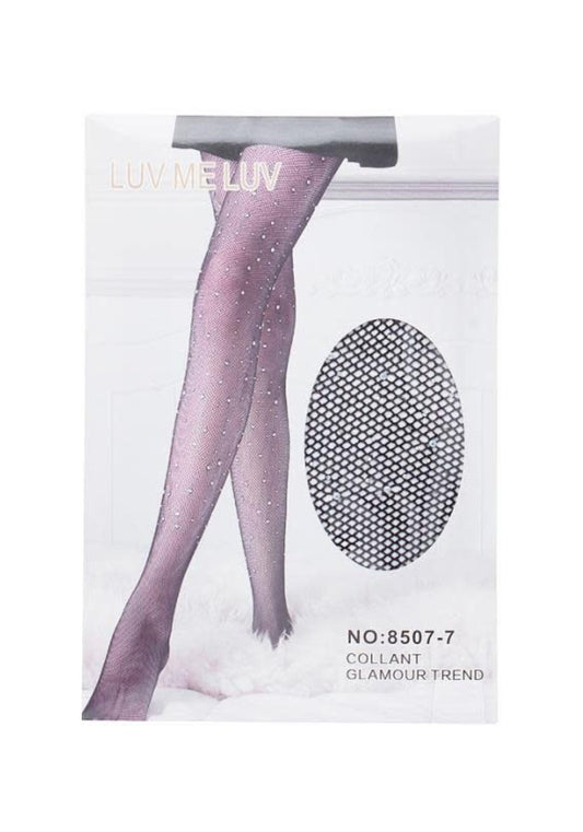 Glamour Fishnets Black