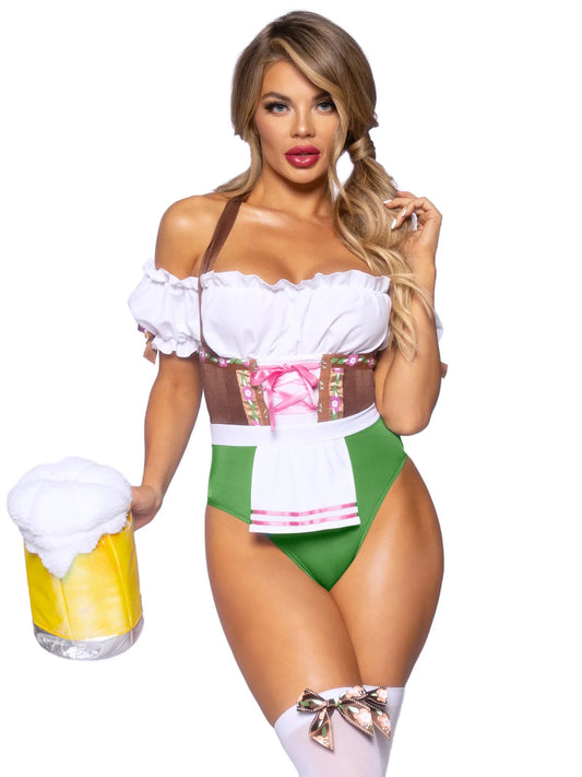 87112 2PC Flirty Fraulein Multi