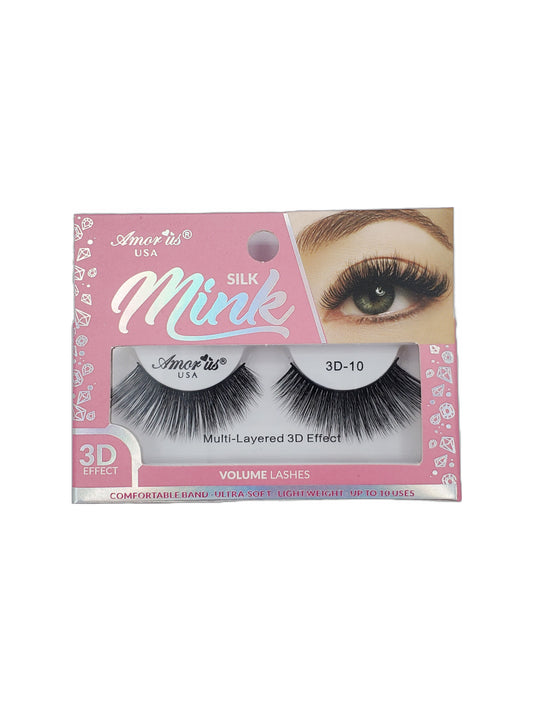 Silk Mink Lashes 3D-10