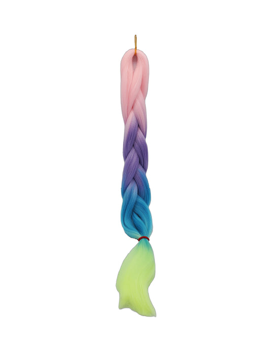 KL Hair Extension Rainbow Ombre