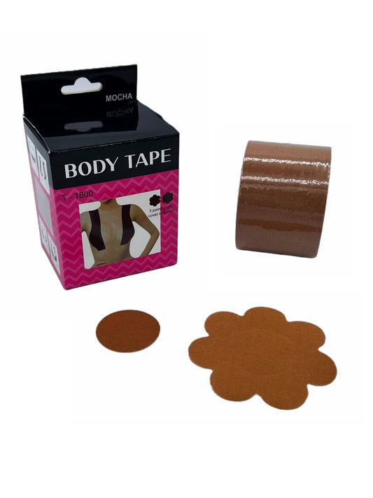 Fullness Body Tape - All 3 Colors! Black, Nude, Mocha Body Tape